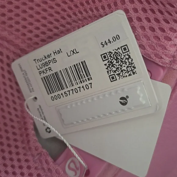 Lululemon Athletica Pink Trucker Hat - Picture 4 of 4